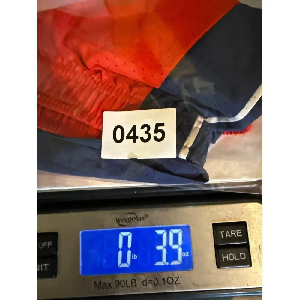 NWT Adidas Girls  Vivid Red & Navy Blue Woven Shorts‎ Size XL